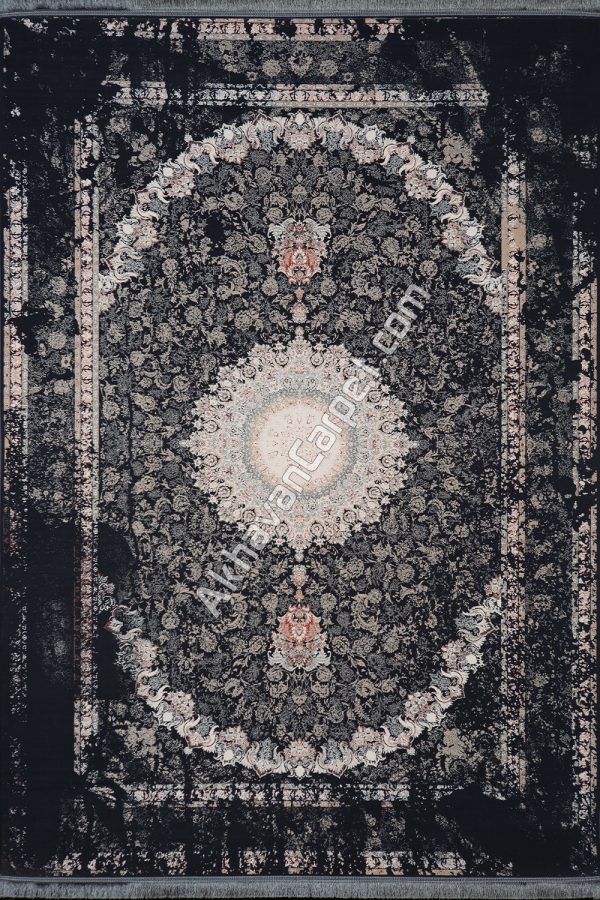 dark vintage rug model ad 1116