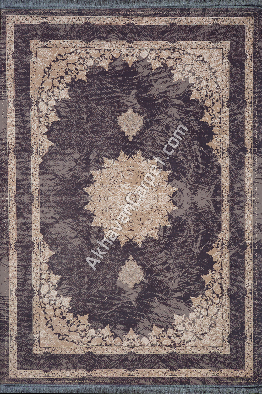 dark vintage carpet model ad 1108