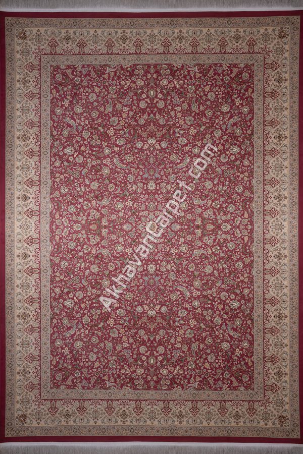 persian red classic carpet model ke0115009