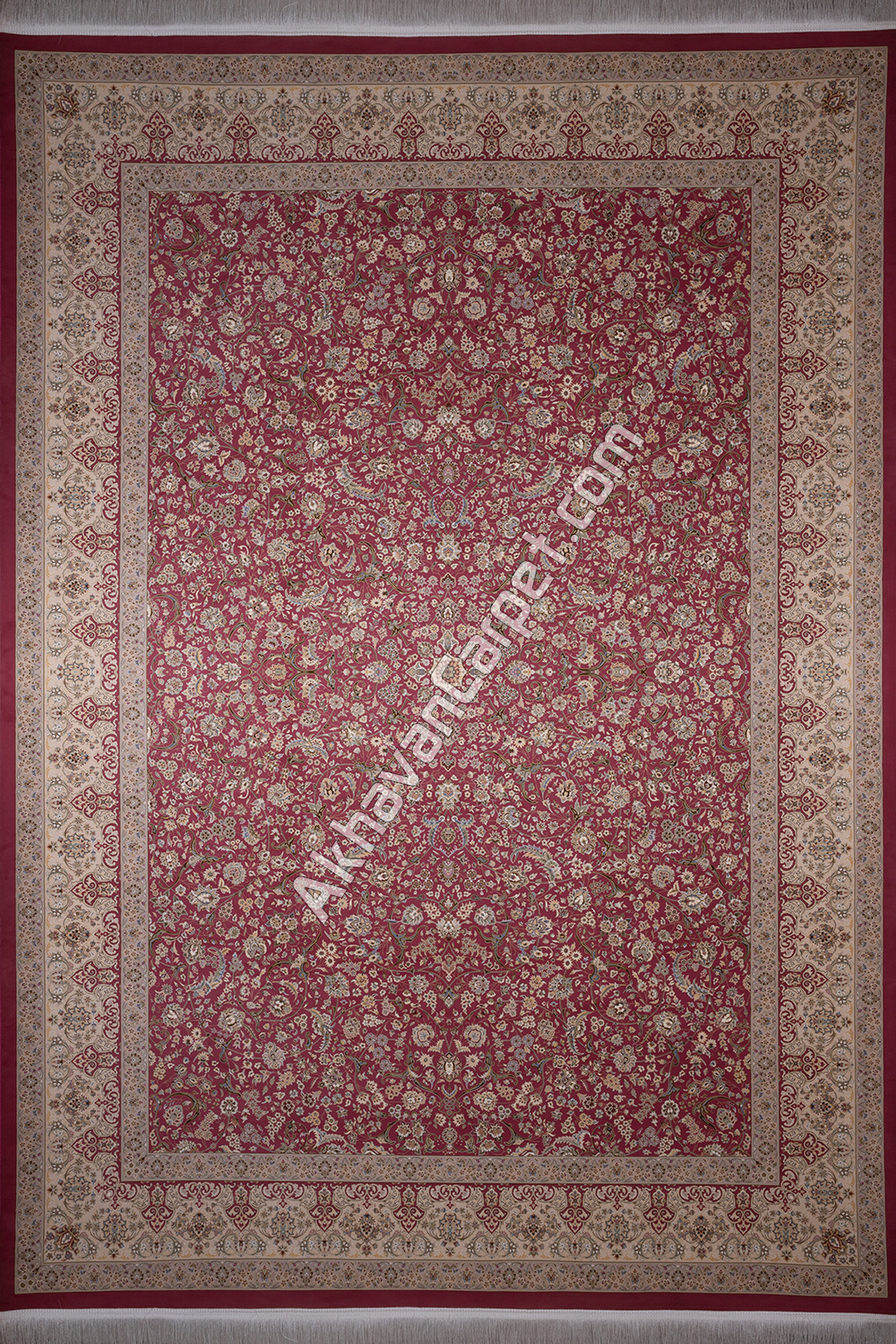 persian red classic carpet model ke0115009