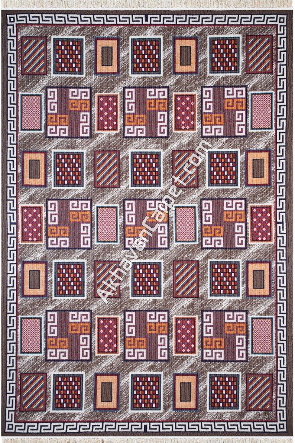 multicolor traditional carpet model ai0019
