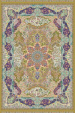 akhavan persian silk carpets ak16001