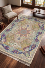 akhavan persian silk carpets ak16001