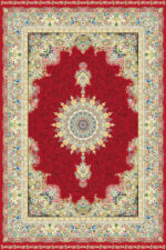 akhavan persian silk carpets ak16002