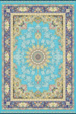 akhavan persian silk carpets ak16002